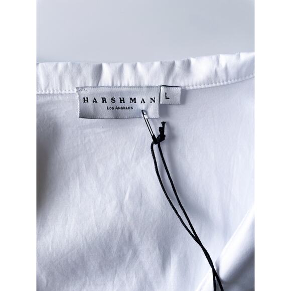 NWT Harshman Novia Blouse White Large - Picture 5 of 12